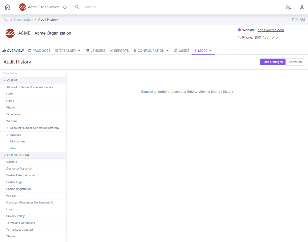 Audit History