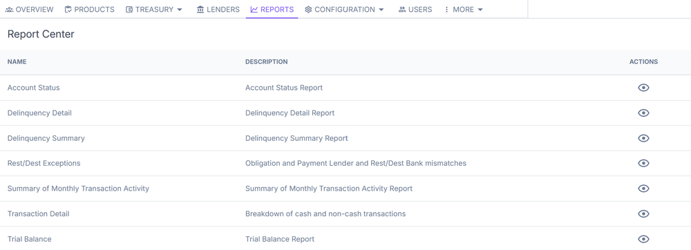 Report Center